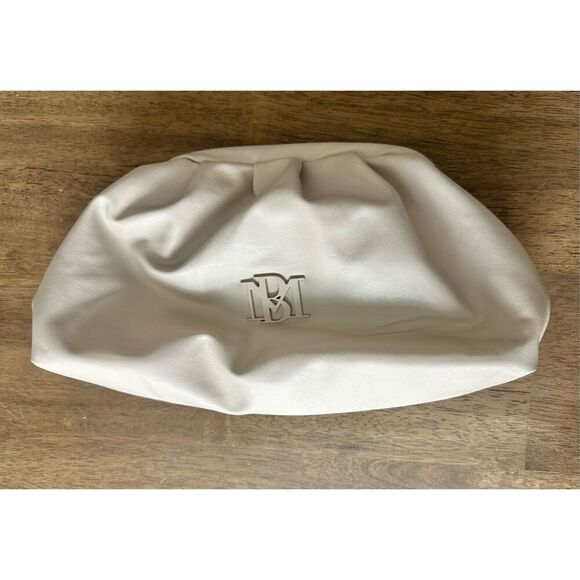 Badgley Mischka Ruched Clutch - Picture 1 of 6